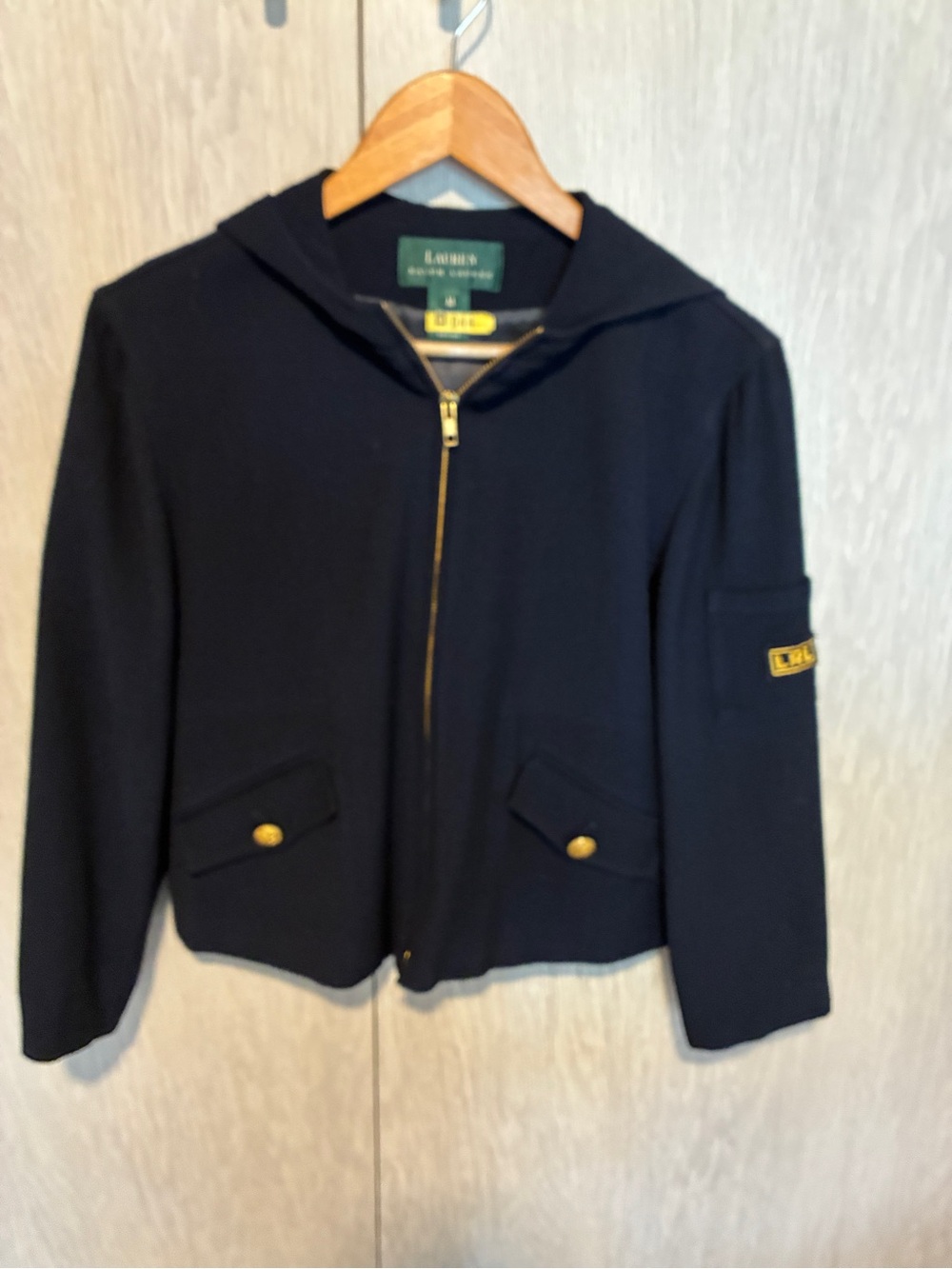 Lauren Ralph Lauren Dark Navy Blazer with Green Label